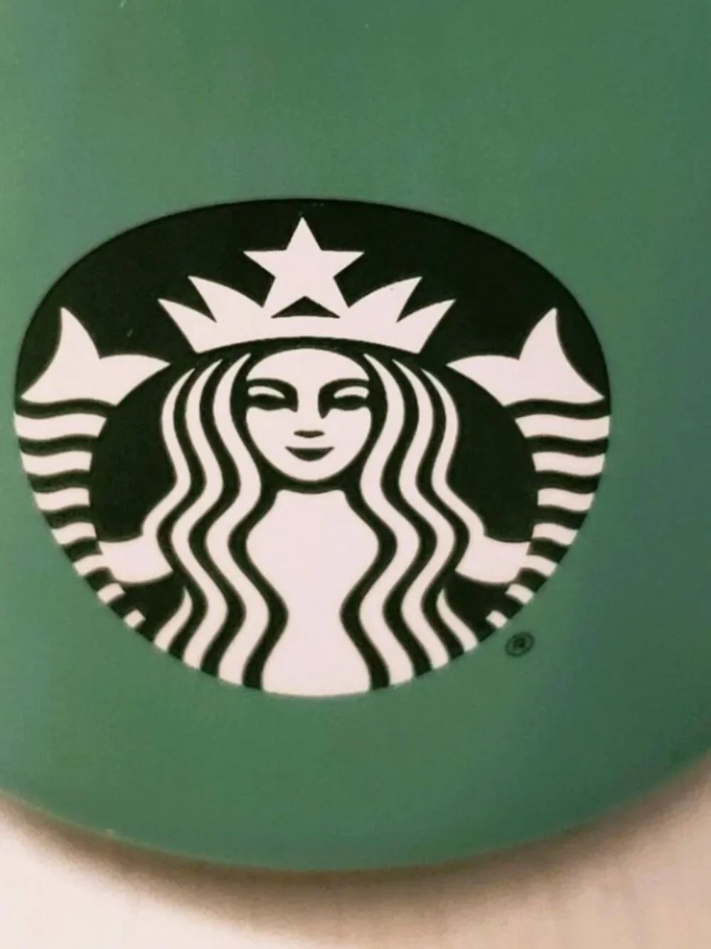 NEW 2021 Starbucks Coffee Tea Mug Cup Sage Green & White Siren Logo Ceramic 11 o
